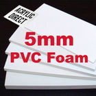 placa da espuma do alto densidade de 5mm, placa à prova de som da espuma do PVC para imprimir o uso